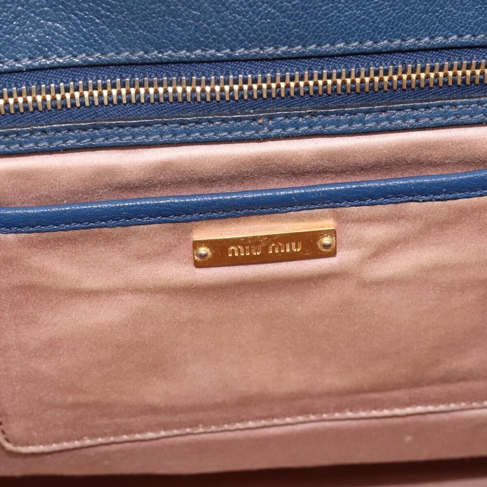 Miu Miu Madras Bowler Leather Small - Picture 7 of 16